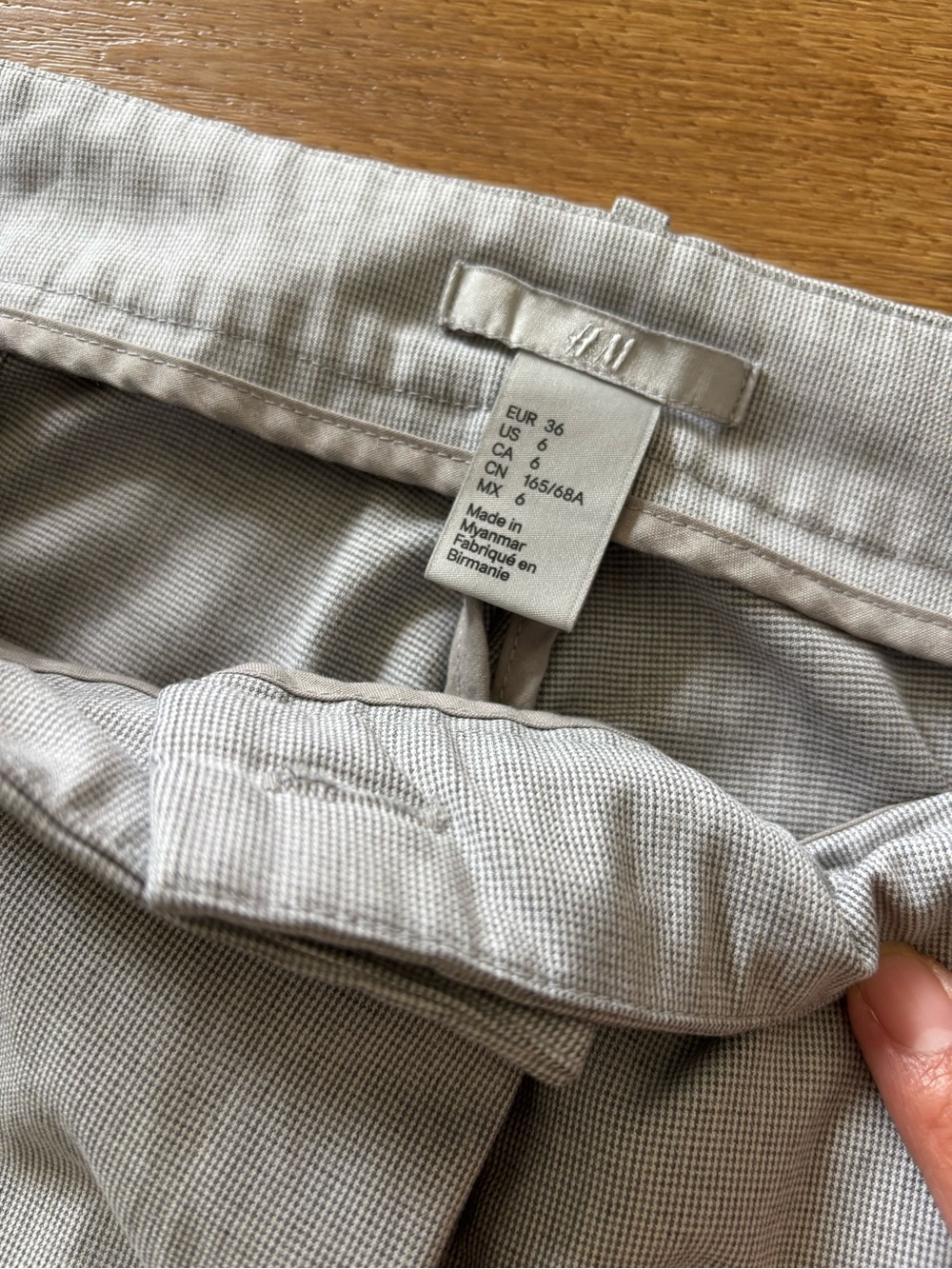 H&M Light Gray pants - Picture 2 of 3